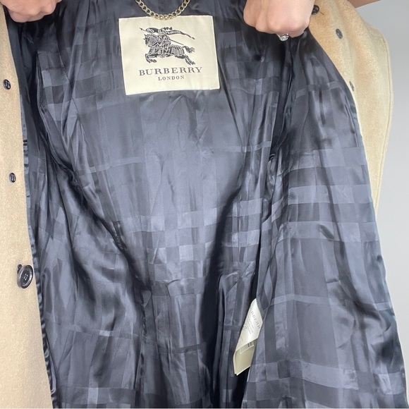 Burberry Buckingham Tan Wool Cashmere Double Breasted Belted Coat - Picture 10 of 16